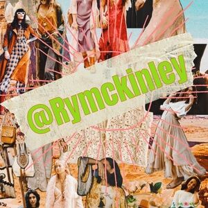 Bohemian Fashion Collage Art Print